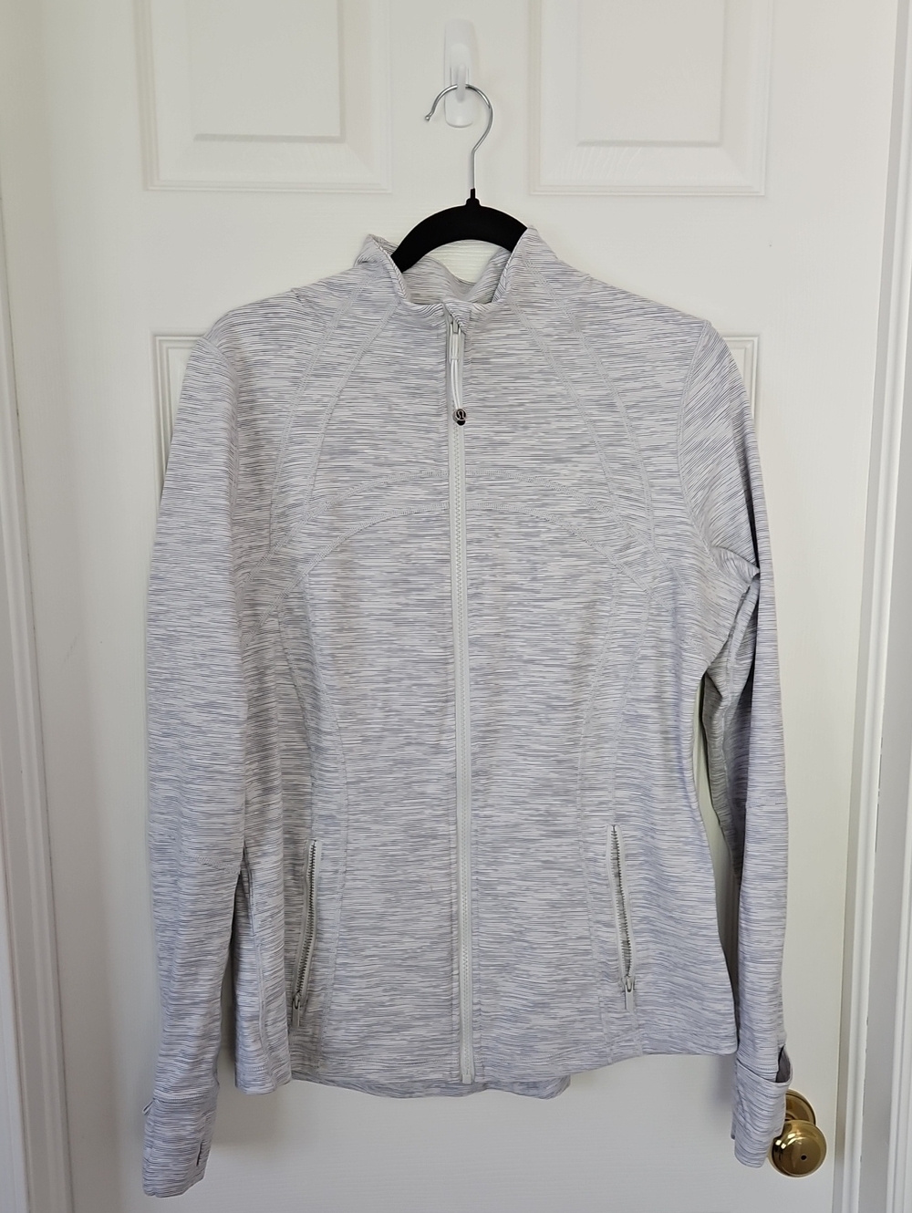 Lululemon Define Light Gray Full‑Zip
